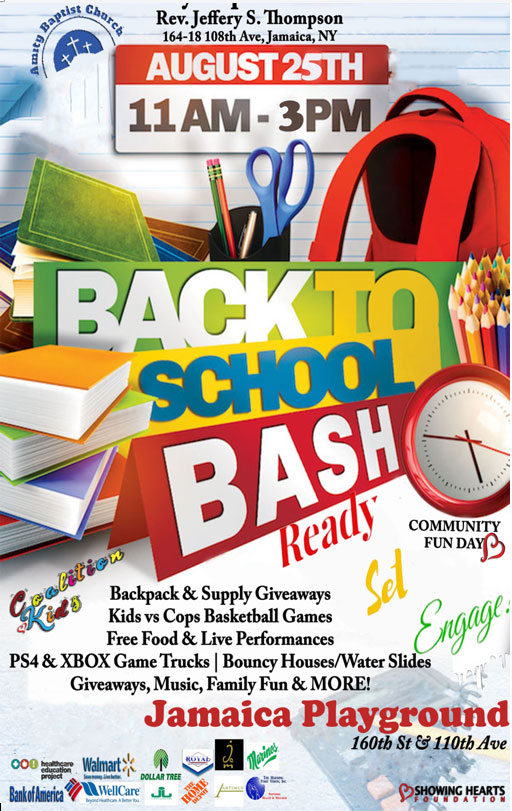 back to school giveaway in queens