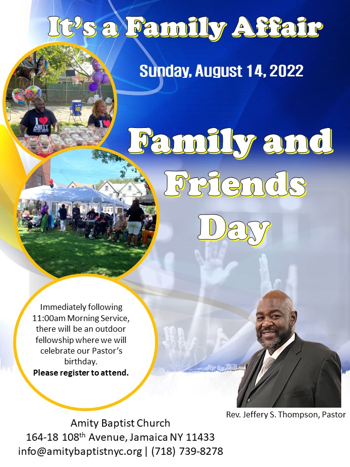 Family & Friends Day